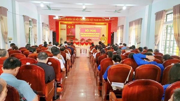 Sơn Phú Tổ Chức Hội Nghị Đối Thoại Giữa Người Đứng Đầu Cấp Ủy, Chính Quyền Với Nhân Dân và Đoàn Viên thanh niên năm 2024