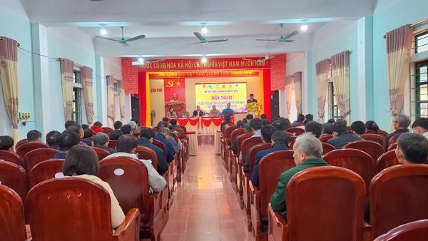Mặt trận Tổ quốc và các đoàn thể xã Sơn Phú tổ chức hội nghị tổng kết công tác năm 2024